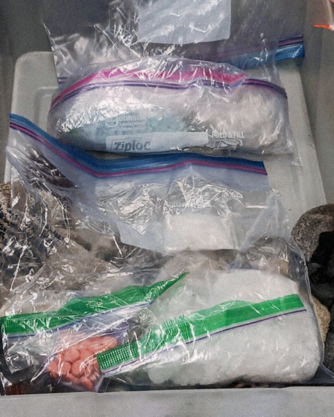 TSA finds sneakers stuffed with drugs in carry-on at Kona airport