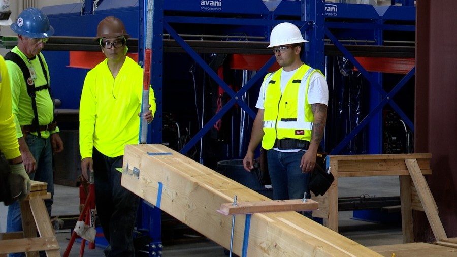Mass timber: Oahu carpenters learning new style