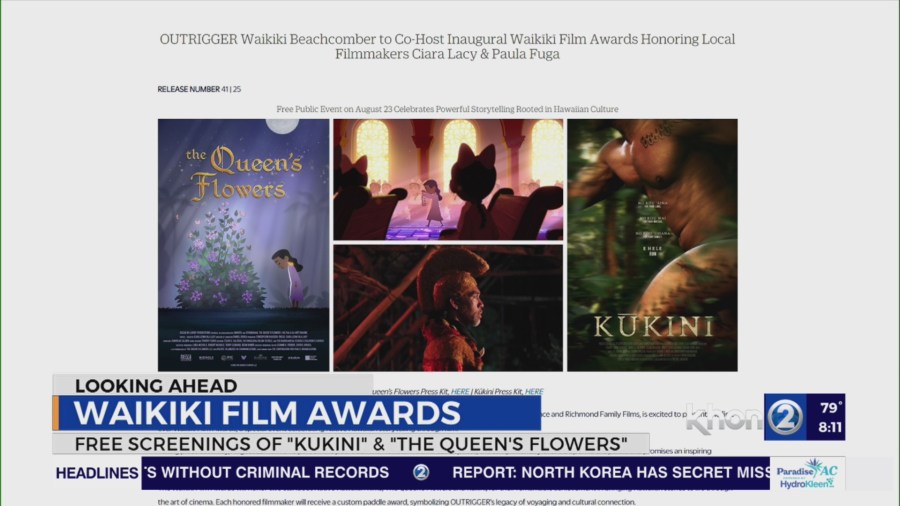 Enjoy Free Screenings during the First-Ever Waikīkī Film Awards at the Outrigger