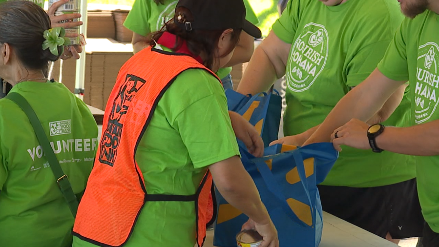 Hawaiʻi Foodbank fundraises in honor of Food Drive Day