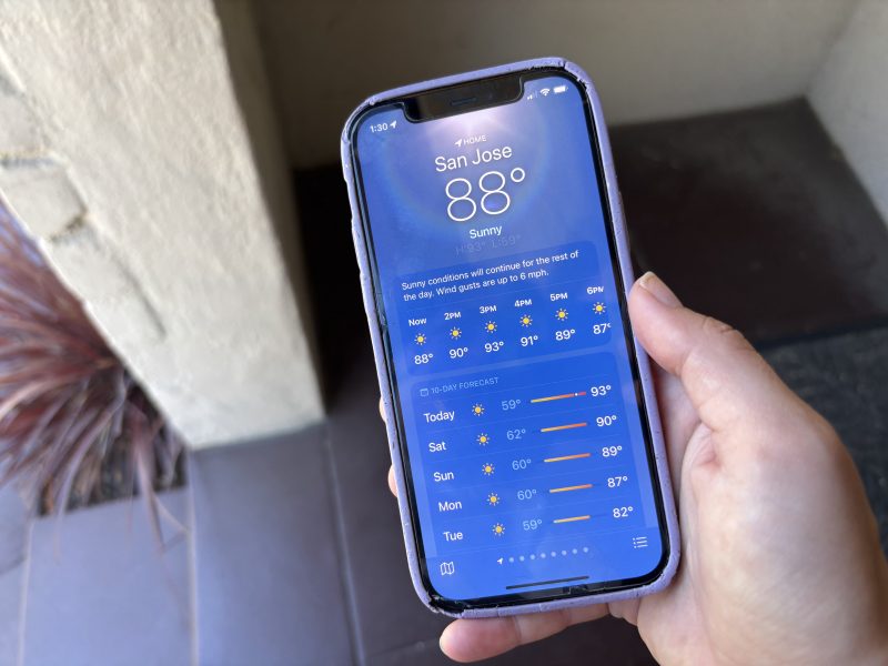 Why your phone’s weather forecast can be way off