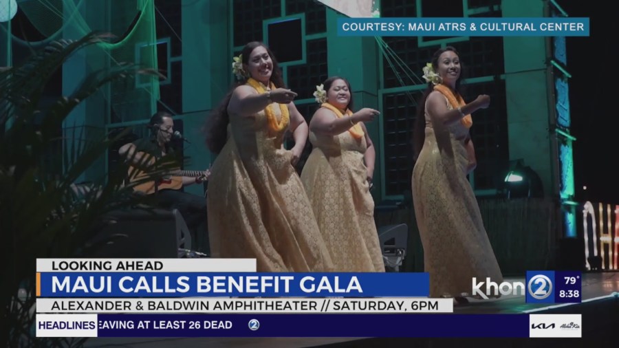 Maui Calls gala event with ono food, wine and music