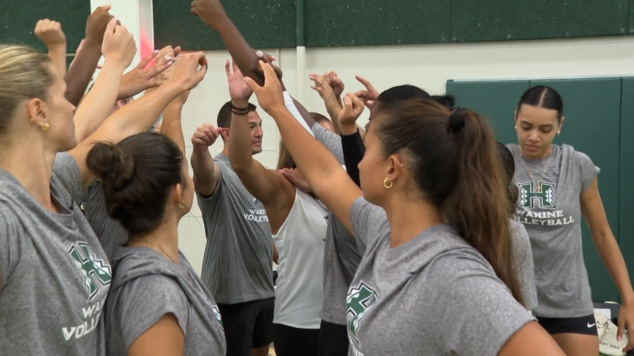 Wahine volleyball opens training camp ahead of 2025 season