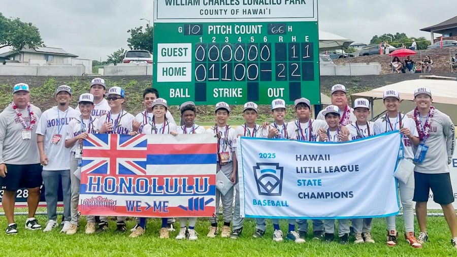 Honolulu advances to Little League west region final