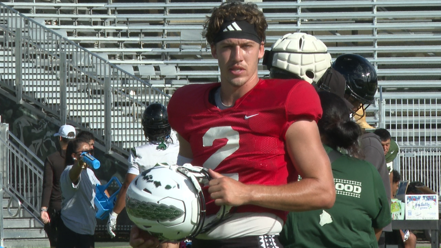 ‘Bows QB Alejado practices, backup Weaver “ready” if needed