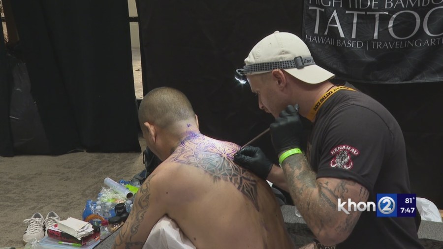 Tattoo weekend at Blaisdell with Pacific Ink and Art Expo