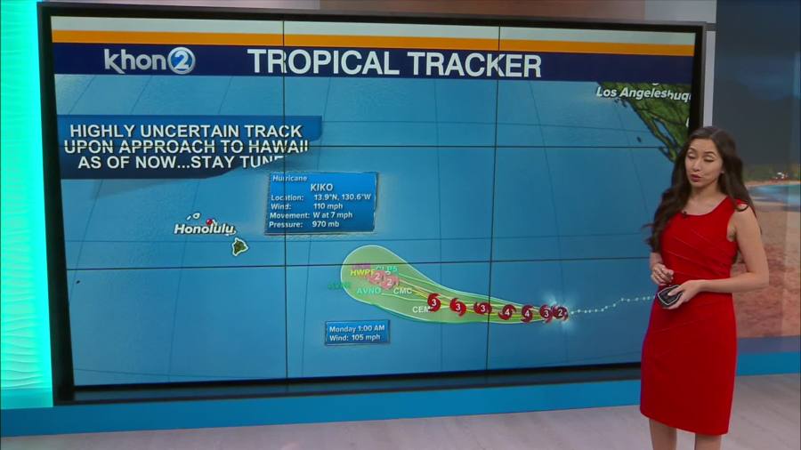 Hurricane Kiko intensifies to Category 4 storm