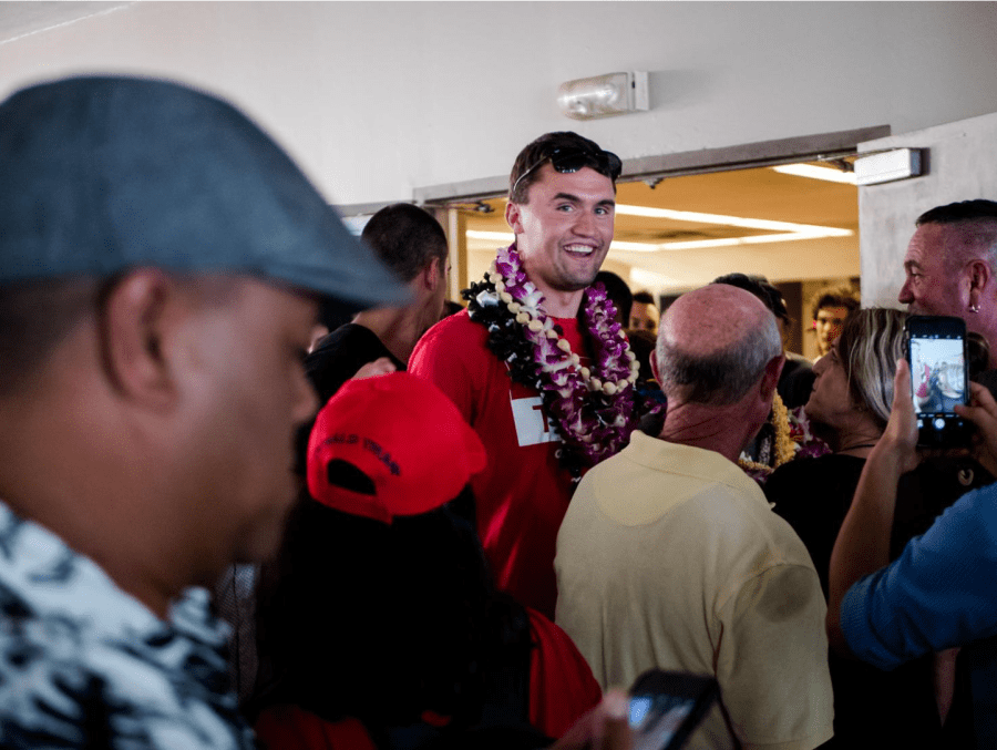 PHOTOS: Charlie Kirk at the University of Hawaii