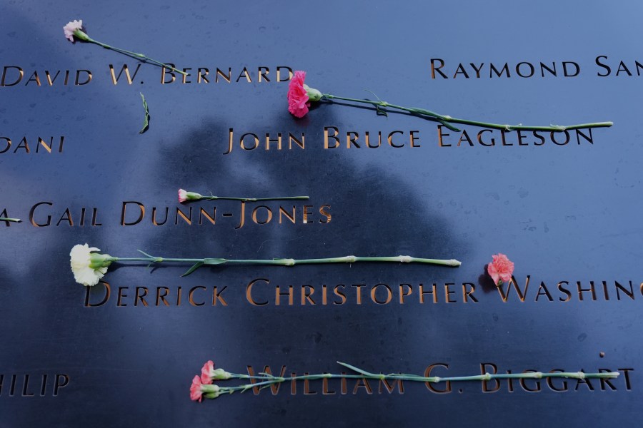 Americans mark the 24th anniversary of the 9/11 attacks with emotional ceremonies