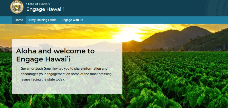 State launches website for public to comment on military land leases