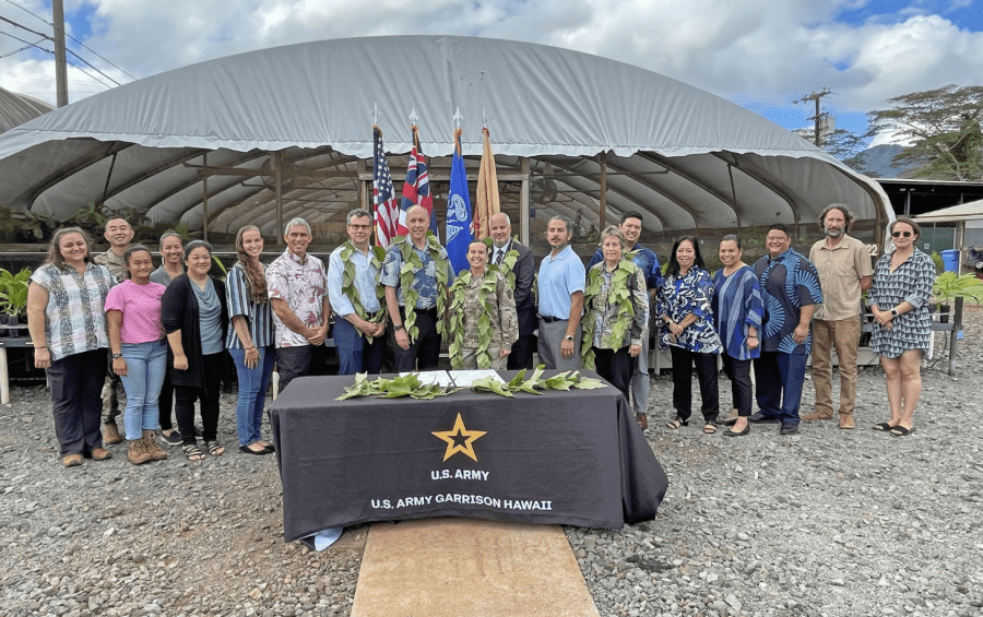 University of Hawaiʻi, U.S. Army Garrison Hawaiʻi strike deal to improve environmental efforts on military land