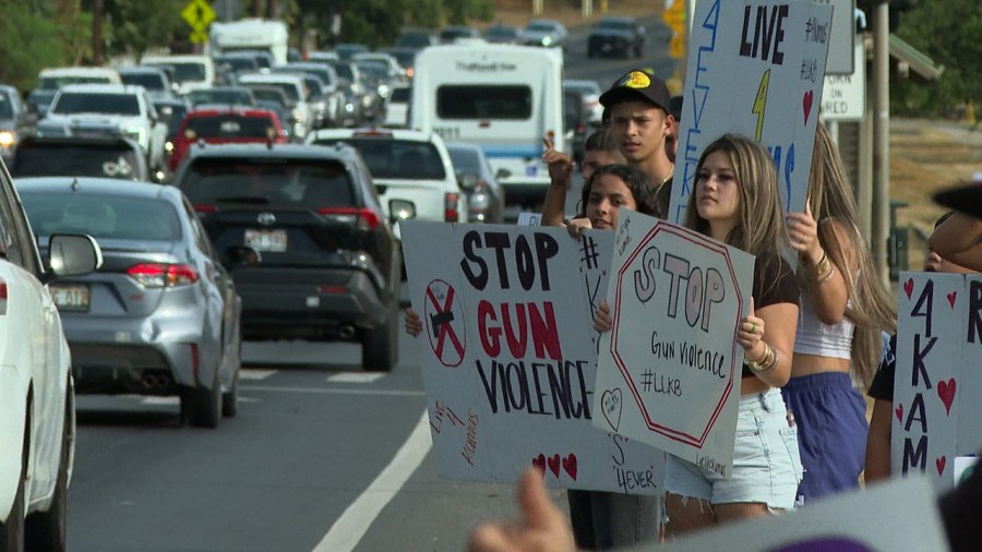 Rally held in Nanakuli after boy, 17, shot and killed