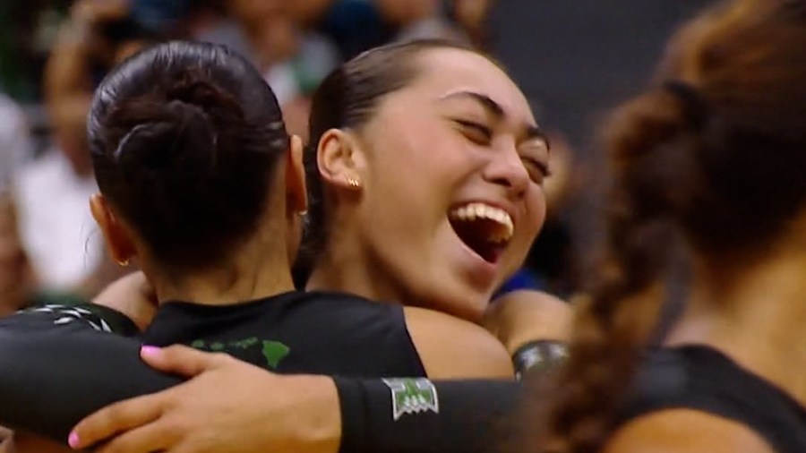 Rainbows sweep Utah Valley for first win of 2025