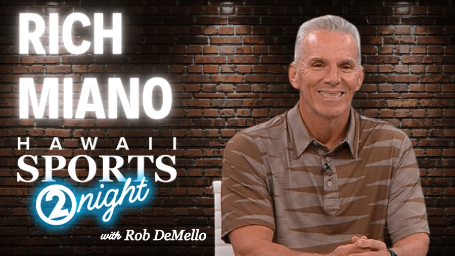 Hawaii Sports 2Night: Rich Miano surprised with UH Sports Circle of Honor induction