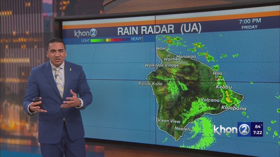 Wet weather moving in to kick-off weekend