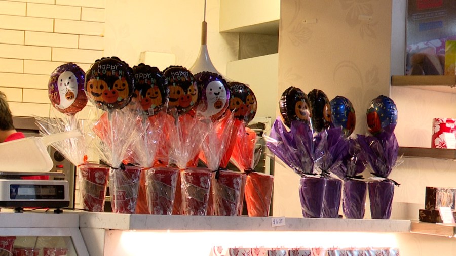 Trick or treating beyond door-to-door