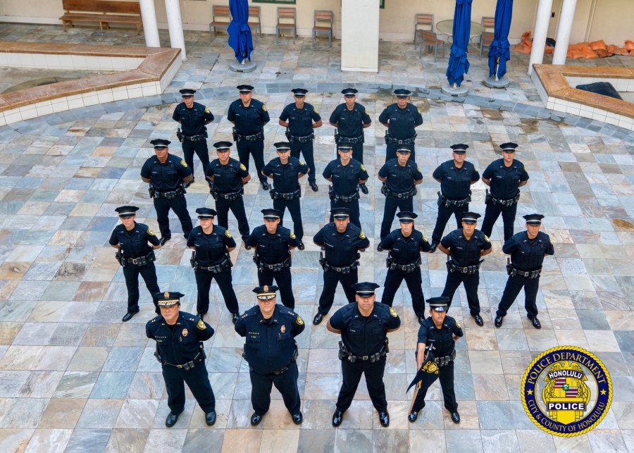 HPD’s 217th graduate class is largest in recent years