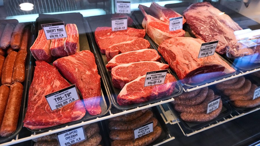 What states export the most beef?