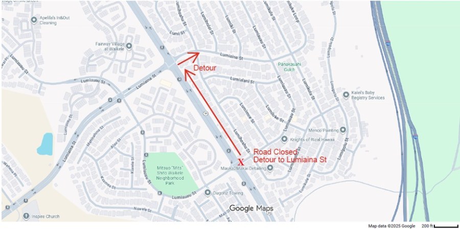 HDOT announces full closure of Kamehameha Highway for late October