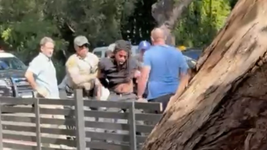 ‘He showed no mercy’: Gunman in Los Angeles disarmed, beaten by victim