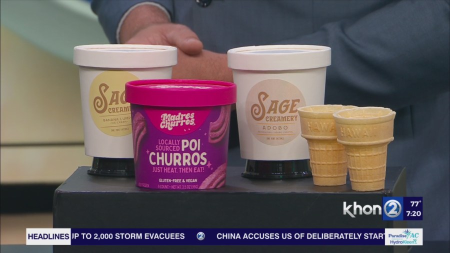 Fun event on Oahu has da scoops on science of ice cream