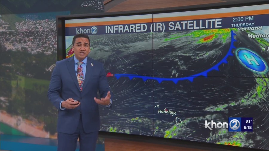 Cold front to increase instability over the weekend
