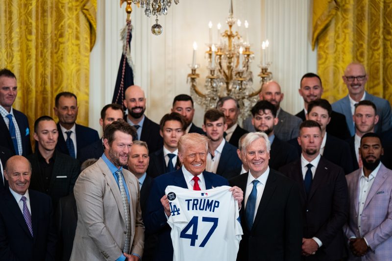 Trump congratulates Dodgers on World Series win: ‘SEE YOU ALL AT THE WHITE HOUSE!!!’