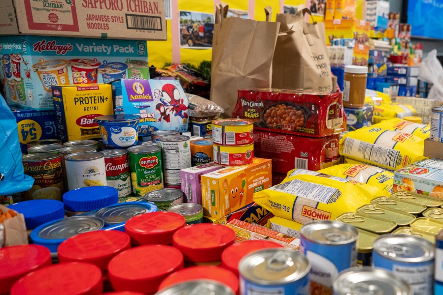 Food drive for families in need at Island Pacific Academy