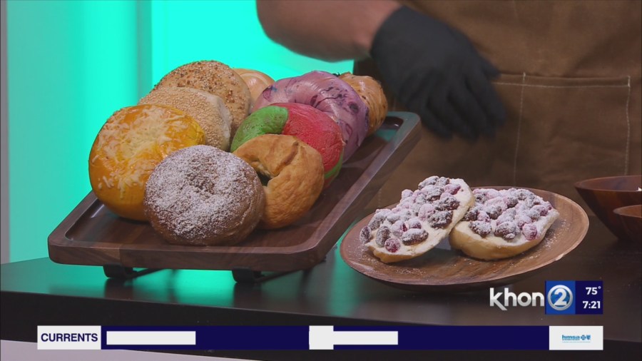 Two locations, ono kine bagels at Fin’s Bagels