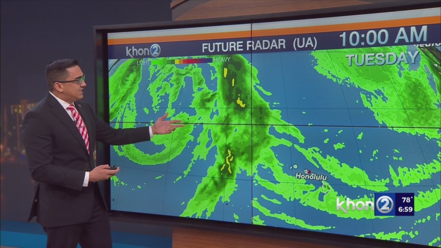 Rain eases up as disturbance moves away from islands